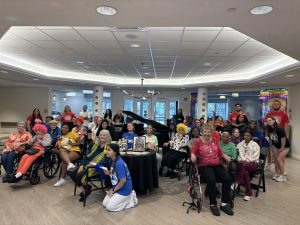 University of New Haven Students Discover the Joy of Intergenerational Connection at Chatham Place