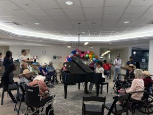 Yale First-Year Students Bring Energy and Joy to Chatham Place